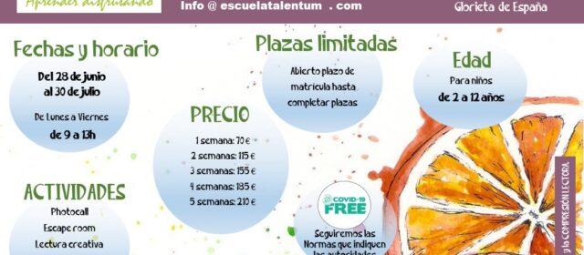 Escuela de verano 2021