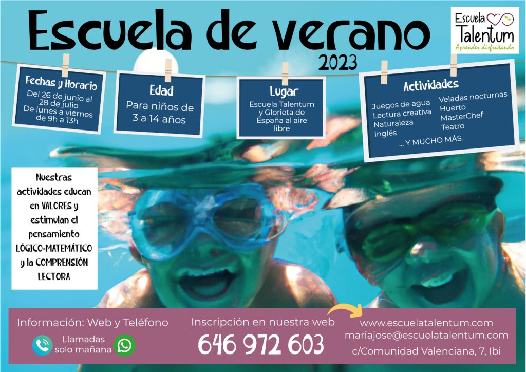 Escuela de Verano Talentum 2023